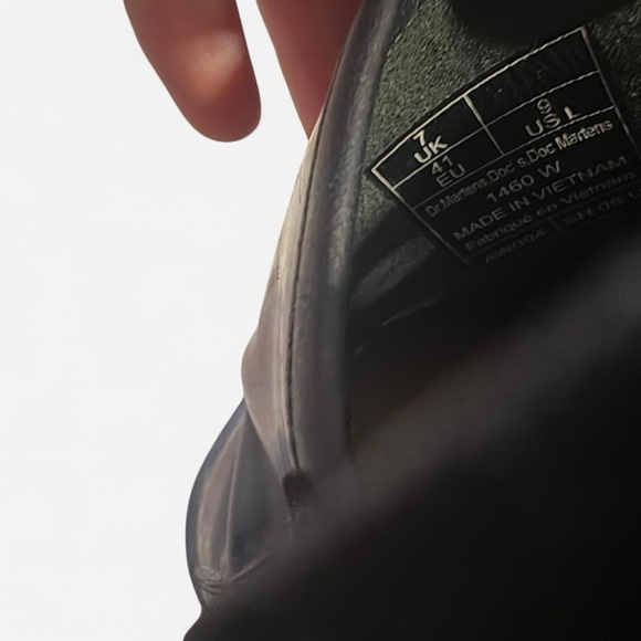 Dr. Martens Black Leather Boots - Picture 5 of 5